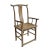 Asian Vintage Elm Ming Arm Chair For Sale - Image 3 of 7