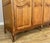 Vintage Louis XVI French Oak Five Door Carved Armoire For Sale - Image 5 of 14