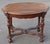 Early 20th Century William and Mary Style Walnut Oval Side Table For Sale In Washington DC - Image 6 of 8