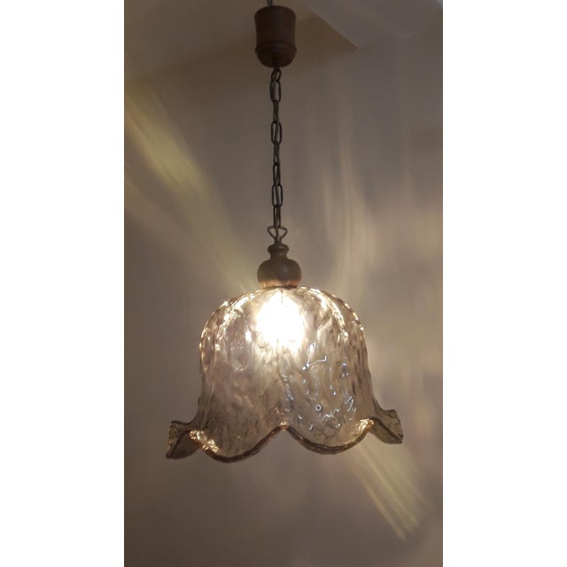 Vintage German Ceiling Lamp from SLH-Leuchten, 1970s For Sale - Image 3 of 8