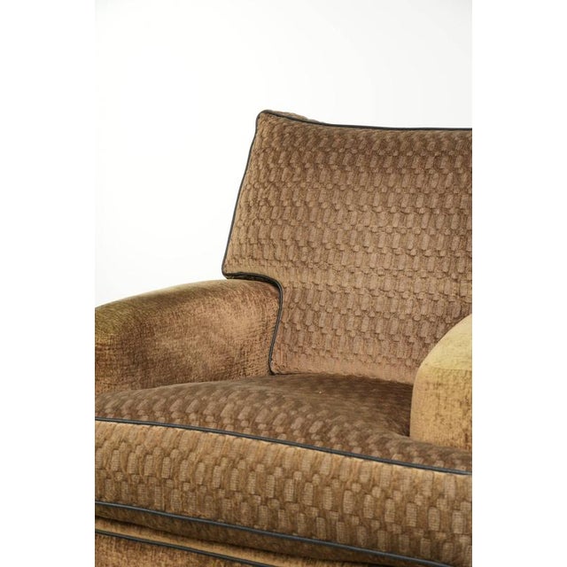 Art Deco Lounge Chair in Fabric by Bart Van Bekhoven For Sale - Image 9 of 14