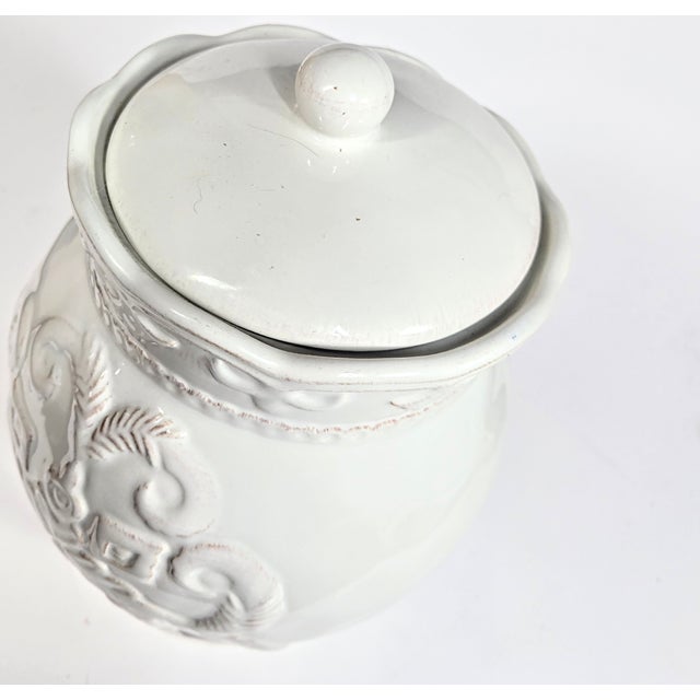 French Country Cookie Jar For Sale - Image 9 of 12