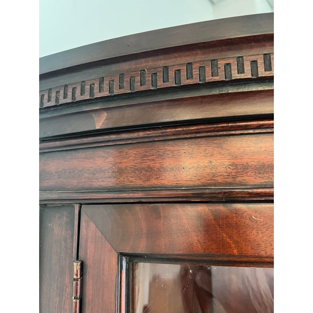 1960s Drexel Cabinet Corner Curved Travis Court Vintage For Sale In Seattle - Image 6 of 9