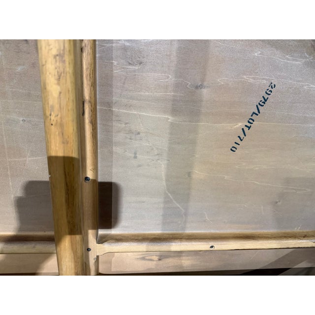 Brown Late 20th Century MCM Amoeba-Shaped Coffee Table For Sale - Image 8 of 10