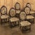 Set of Six 19th Century French Louis XVI Carved Dining Chairs With Original Needlepoint For Sale - Image 13 of 13