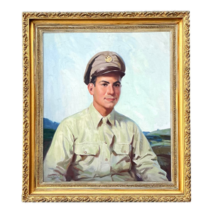 Vintage Original Portrait of Man in Uniform