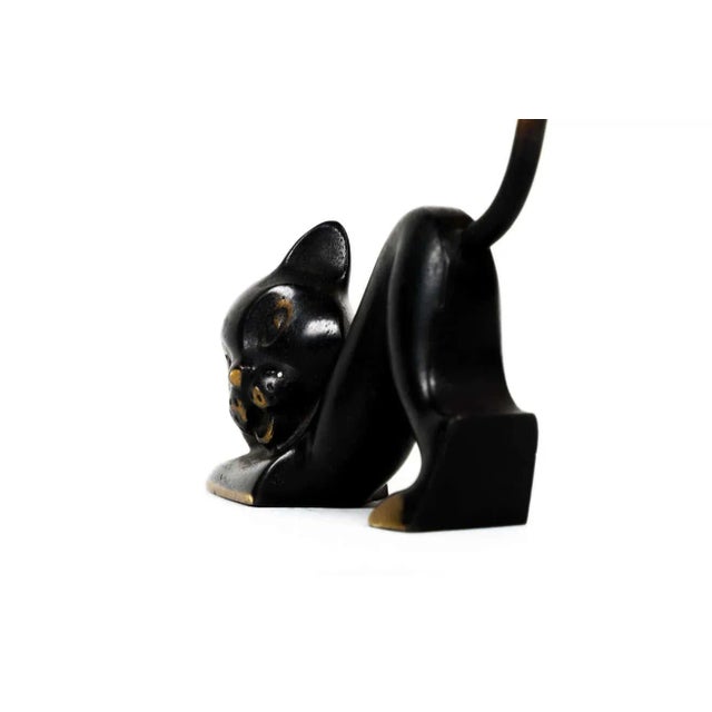 Pretzel Holder or Ring Holder Figurine by Richard Rohac, Vienna, 1920s For Sale - Image 3 of 13