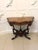Antique Victorian Burr Walnut Card or Console Table with Carved Basket Base, 1850 For Sale - Image 16 of 16