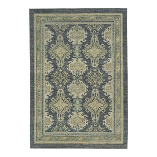 Turkish Oushak Rug 4'11" x 7'1" #17247 For Sale