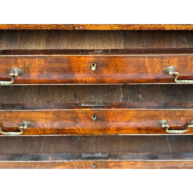 Antique George III Mahogany Secretaire, 1790 For Sale - Image 11 of 13