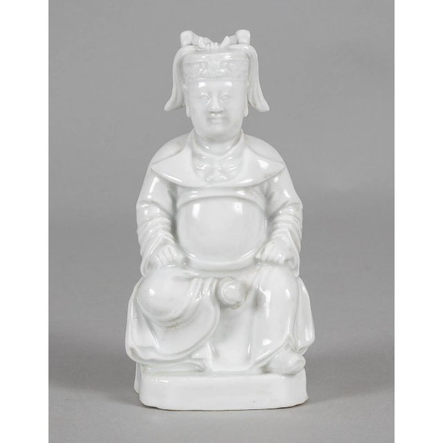 White Chinese Blanc-De-Chine Figure For Sale - Image 8 of 8