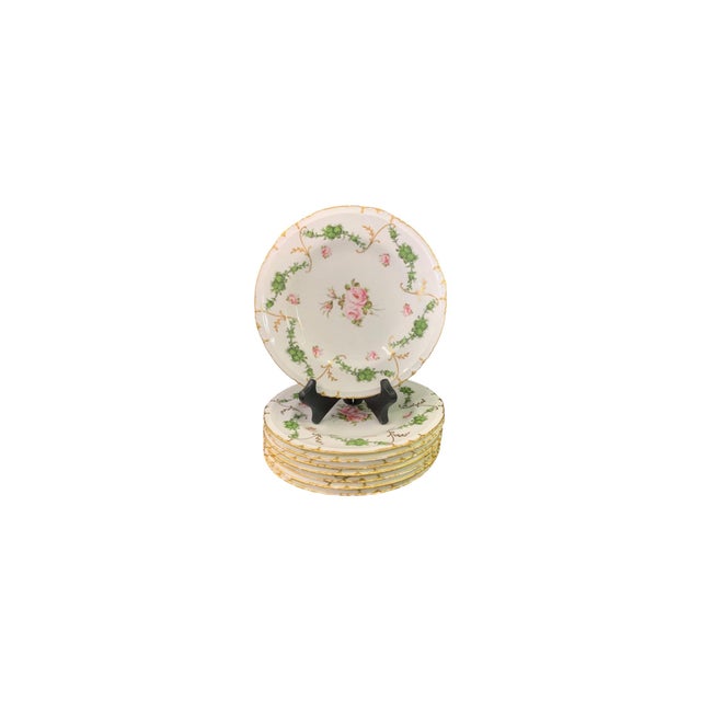 1970s 1970s Royal Crown Derby Plates - Set of 8 For Sale - Image 5 of 6