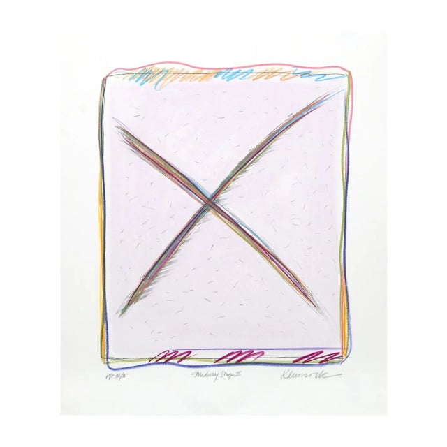 Sybil Kleinrock "Midway Stage II-C" Lithograph For Sale