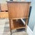 Brass Vintage Kindel Grand Rapids Solid Wood Console / Entry Table For Sale - Image 8 of 8