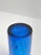 Blue Vintage Glass Spill Vase from Mdina, 1970s For Sale - Image 8 of 10
