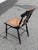 19th C. Baltimore Ebonised & Painted Bergere Side Chair, 1880s For Sale - Image 11 of 14