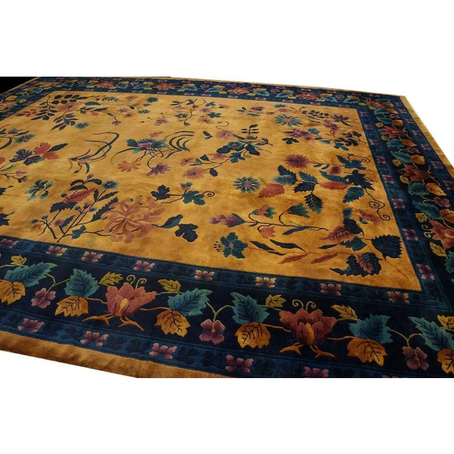 1920s 1920s Chinese Art Deco Carpet ( 11' 10'' x 14' 7'' - 360 x 444 cm ) For Sale - Image 5 of 6