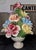 Barbotine Centerpiece from Capodimonte, 1950s For Sale - Image 6 of 10
