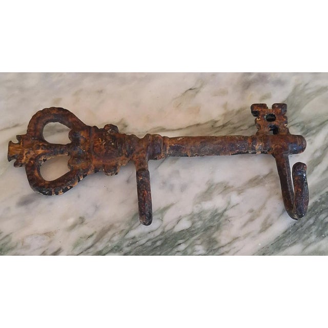 Metal 1990's Metal Key Hook For Sale - Image 7 of 11