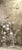 Custom 3-Panel Gold Foil Handpainted Chinoiserie Mural Set For Sale - Image 4 of 4