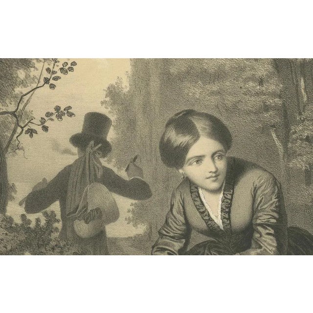 C. Maurand, On ne pense pas à tout, Lithograph, 1840 For Sale - Image 5 of 10