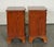 Small Georgian Style Nightstands, Set of 2 For Sale - Image 5 of 11