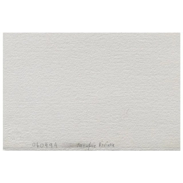 Paper 'Fishing the Pacific Riviera' by Stan Cohen For Sale - Image 7 of 9