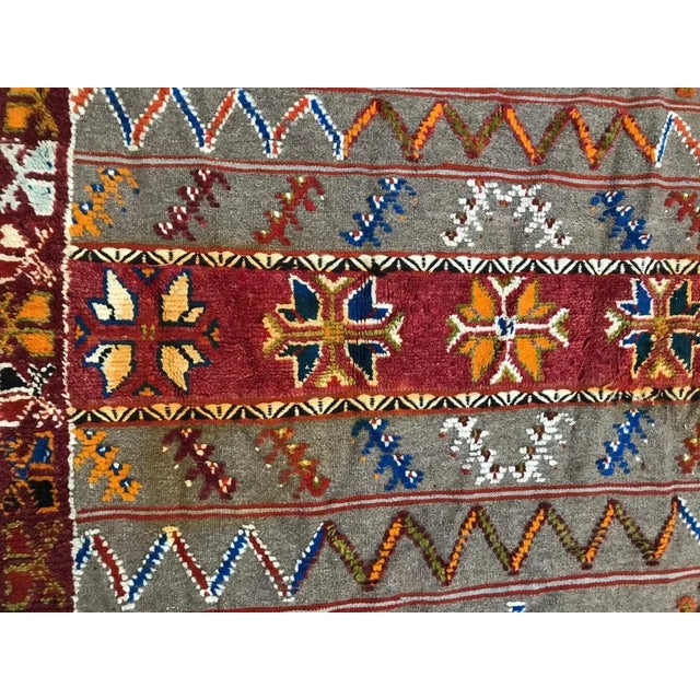 Vintage Moroccan Berbere Rug For Sale - Image 6 of 18