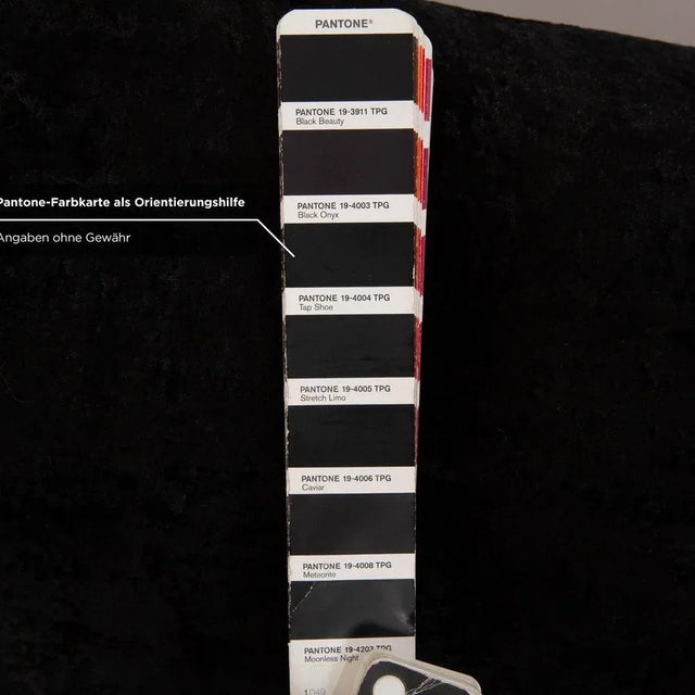 Ali Baba Bed in Black Fabric from Bretz For Sale - Image 9 of 15