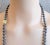1980s Angela Cummings Hematite Bead Yellow Gold Necklace For Sale - Image 9 of 9