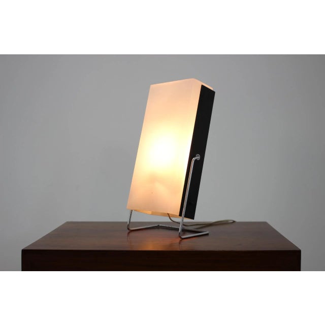 Mid-Century Table Lamp from Drukov, 1970s For Sale - Image 6 of 8