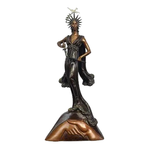 "Peace" Bronze Sculpture by Erté, 1984