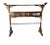 Large Antique Chinese Carved Wood Robe Display Rack For Sale