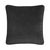 Contemporary Happy Frame Black Velvet Cushion Cover by LO Decor For Sale - Image 3 of 3