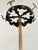 Vintage Italian Brass and Black Lacquer Coat Rack, 1950s For Sale - Image 9 of 18