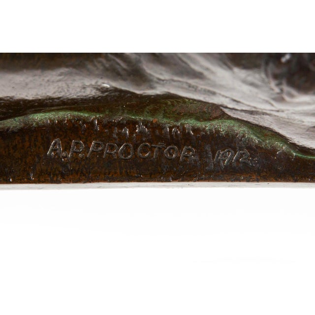 Rare American Bronze Sculpture “Princeton Tiger” by Alexander Phimister Proctor For Sale - Image 10 of 12