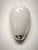 1990s Chrome Wall Light with Opal Glass, 1990s For Sale - Image 5 of 5