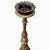 A Pair of Early 18th-Century Brass Altar/Mantel Candle Holders For Sale In San Francisco - Image 6 of 11