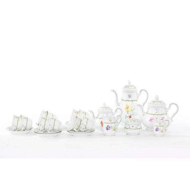 German Porcelain Tea / Coffee Service for Ten For Sale - Image 12 of 13