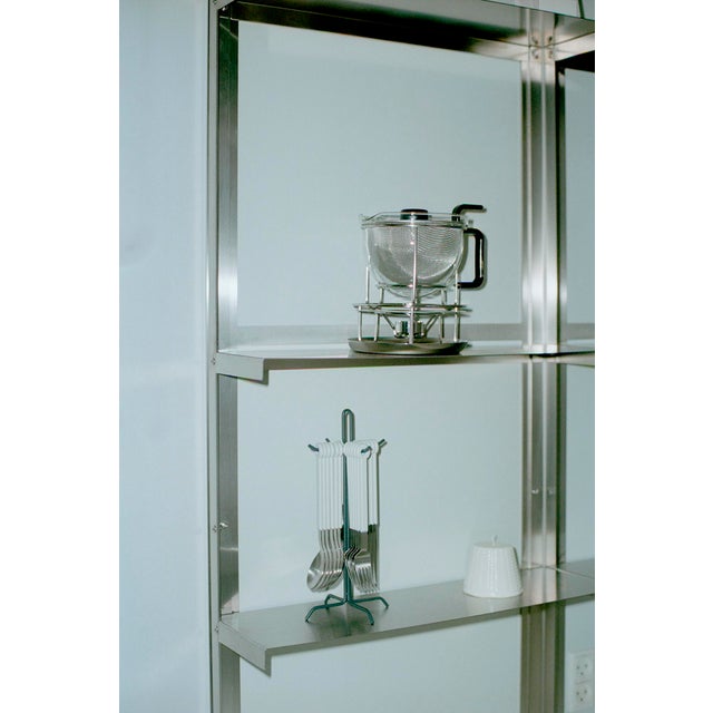 Standard Double Wall Shelf in Steel by Possi and Mono For Sale - Image 7 of 9