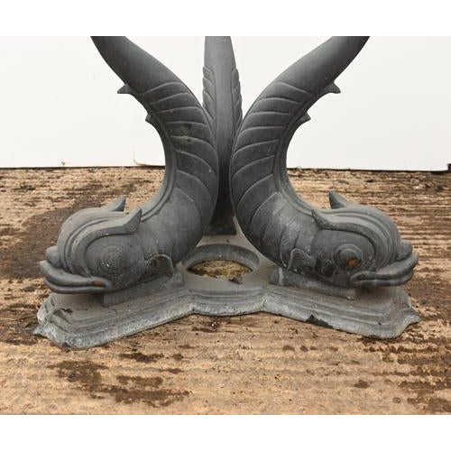 Italian Bronze Sea Serpent Table For Sale - Image 4 of 9