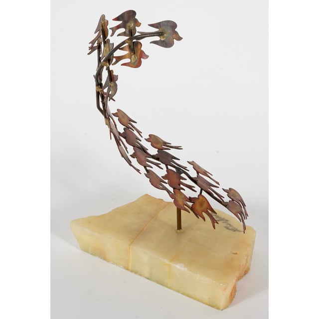 Mid 20th Century California Copper Birds in Flight by Nicholas Roberts For Sale - Image 4 of 9