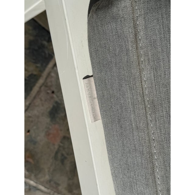 Metal Janus Et Cie Outdoor Chaise Lounge For Sale - Image 7 of 11