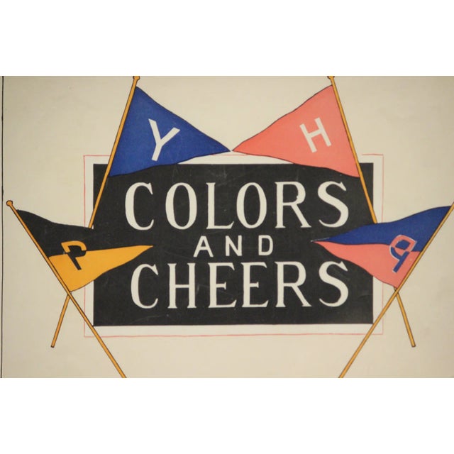 Traditional 1898 Colors and Cheers Poster For Sale - Image 3 of 4