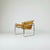 Cognac B3 leather and metal WASSILY style armchair, 1990s Faithful reproduction of the B3 Wassily armchair. Leather...