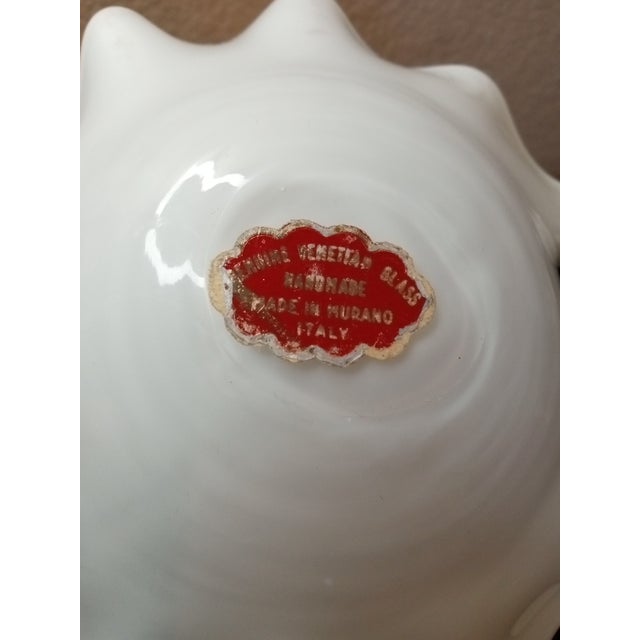 Exquisite Murano Italy Aventurine Canary Yellow Ashtray Bowl For Sale In Dallas - Image 6 of 6