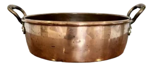 Large George III Copper Pan, 1800s