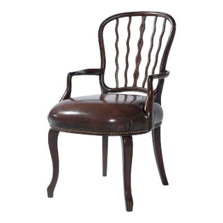 George III (Hepplewhite) Mahogany Armchair For Sale