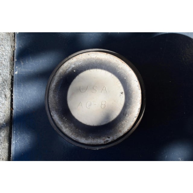 Gainey AC-8 Matte Black Planter Pot For Sale - Image 10 of 11