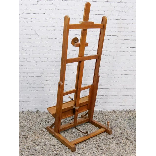 Wooden Easel, France, Early 20th Century For Sale - Image 15 of 17